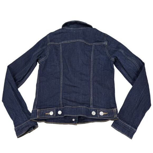 LEVI'S Original Trucker Denim Jacket Women's Size XS Even Rinse - Picture 7 of 7